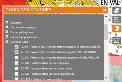 choix des couches eau