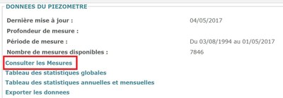 consulter donnees eau