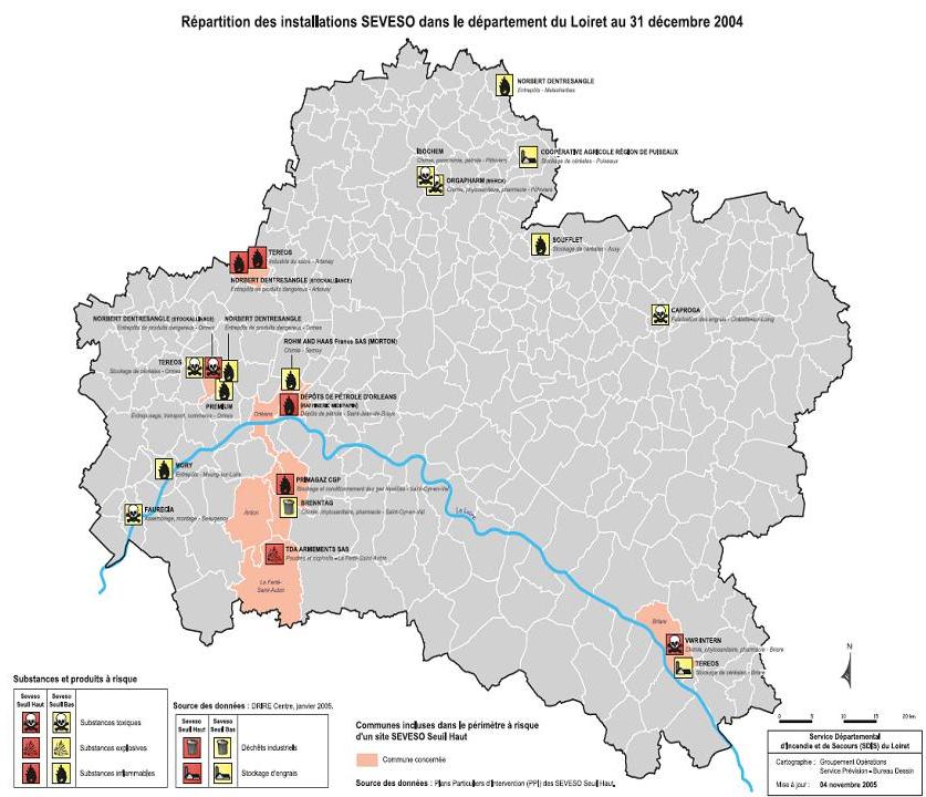 sitesseveso loiret