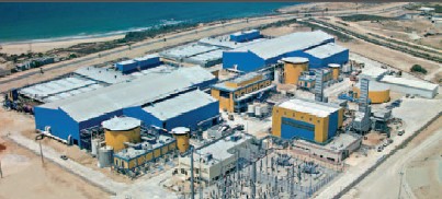 Vue aérienne usine Ashkelon