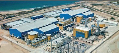 Vue aérienne usine Ashkelon