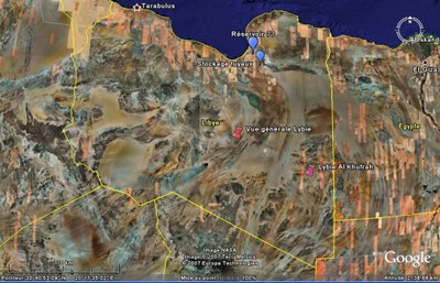 Vue générale Libye