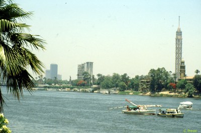 Le Nil, navigation
