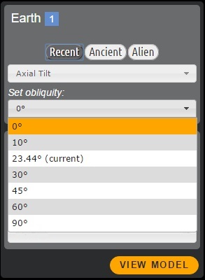 axial tilt